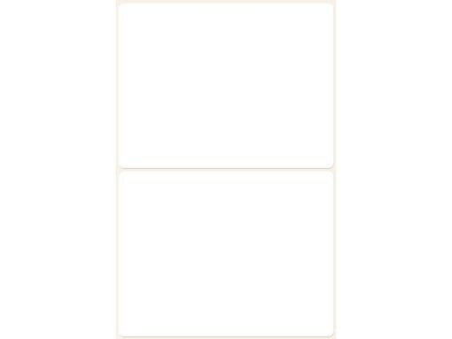 Avery etiket Zweckform 77x59mm wit blister a 8 etiketjes