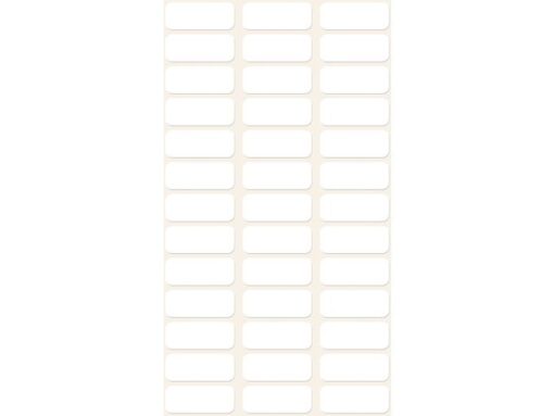 Avery etiket Zweckform 20x8mm wit blister a 234 etiketjes