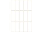 Avery etiket Zweckform 38x14mm wit blister a 90 etiketjes