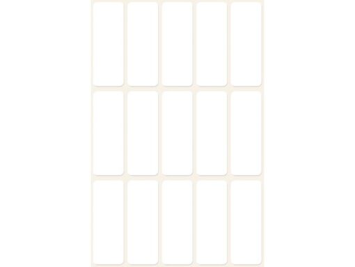 Avery etiket Zweckform 38x14mm wit blister a 90 etiketjes