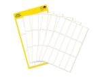 Avery etiket Zweckform 38x14mm wit blister a 90 etiketjes