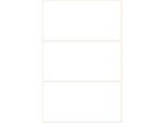 Avery etiket Zweckform 76x39mm wit blister a 18 etiketjes