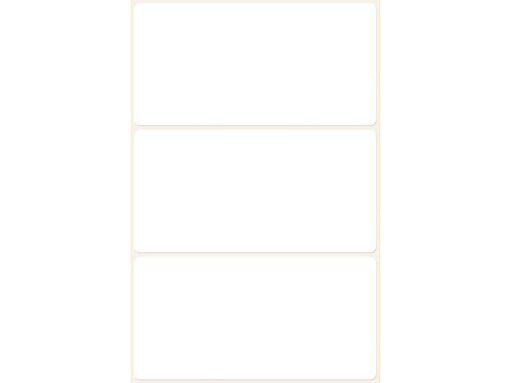 Avery etiket Zweckform 76x39mm wit blister a 18 etiketjes