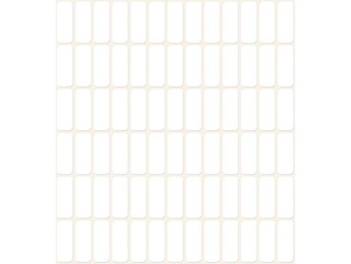 Avery etiket Zweckform 20x8mm wit pakje a 2184 etiketjes