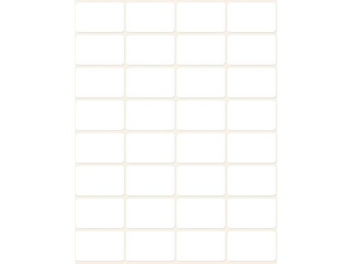 Avery etiket Zweckform 29x18mm wit pakje a 960 etiketjes