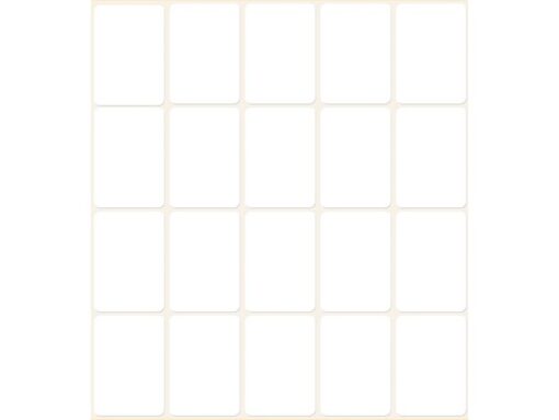 Avery etiket Zweckform 32x23mm wit pakje a 560 etiketjes