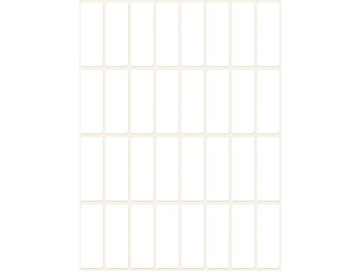 Avery etiket Zweckform 38x14mm wit pakje a 928 etiketjes