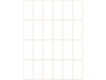 Avery etiket Zweckform 38x18mm wit pakje a 648 etiketjes
