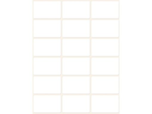 Avery etiket Zweckform 38x24mm wit pakje a 522 etiketjes