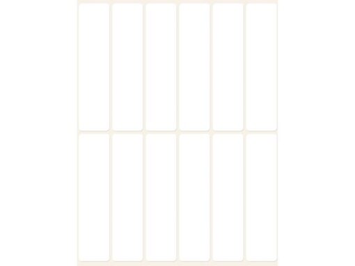 Avery etiket Zweckform 76x19mm wit pakje a 324 etiketjes