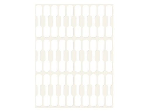 Avery Halteretiket Zweckform 54x11mm wit pakje a 924 etiketjes