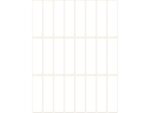 Avery etiket Zweckform 50x14mm wit pakje a 672 etiketjes