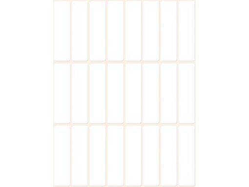 Avery etiket Zweckform 50x14mm wit pakje a 672 etiketjes