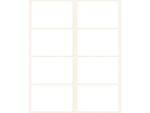 Avery etiket Zweckform 54x35mm wit pakje a 224 etiketjes
