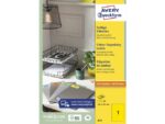 Etiket Avery ILK 210x297mm 100 vel 1 etiket per vel geel