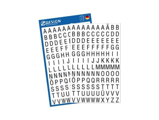 Avery letteretiket Z-design Home pakje a 2 vel zwart op wit