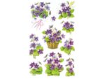 Avery papieretiket Z-design Creative pakje a 3 vel viooltjes
