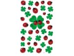 Avery papieretiket Z-design Creative pakje a 3 vel klavers/lieveheersbeestjes