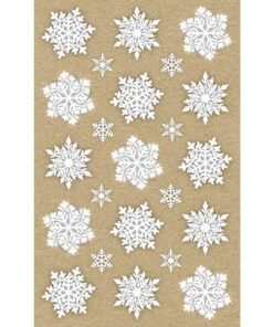 Etiket Z-design Christmas sterren - 2 vel