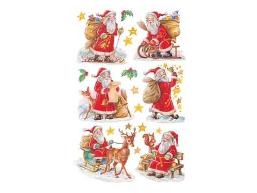 Avery etiket Z-design Christmas pakje a 2 vel kerstman