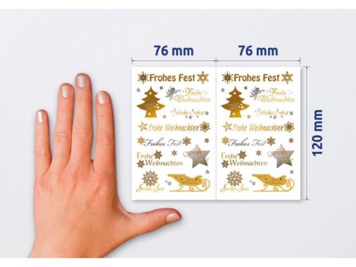 Avery Etiket Z-design Christmas tekstregels - 2 vel