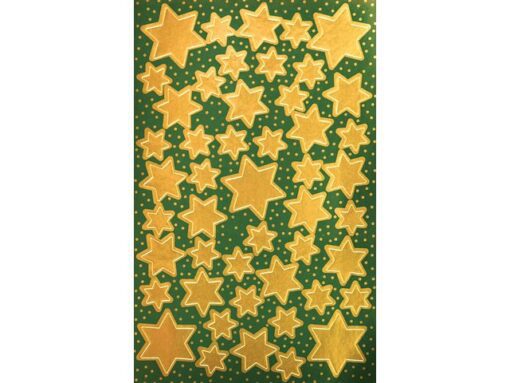 Avery etiket Z-design Christmas pakje a 2 vel gouden sterren