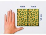 Avery etiket Z-design Christmas pakje a 2 vel gouden sterren