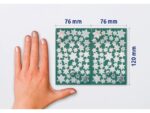 Avery etiket Z-design Christmas pakje a 2 vel zilveren sterren