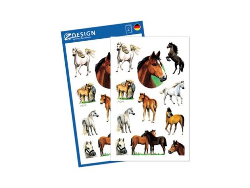 Avery papieretiket Z-design Kids pakje a 2 vel paarden