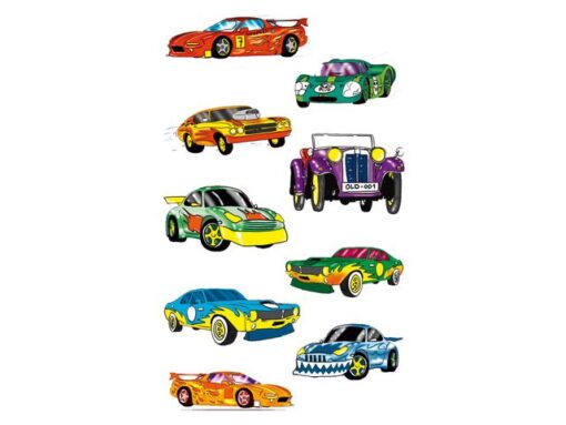 Avery papieretiket Z-Design Kids pakje a 3 vel auto's