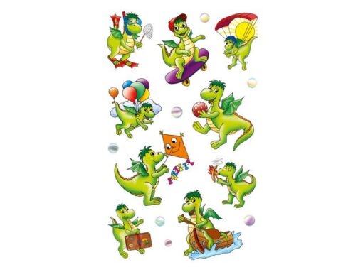 Avery papieretiket Z-design Kids pakje a 3 vel draken