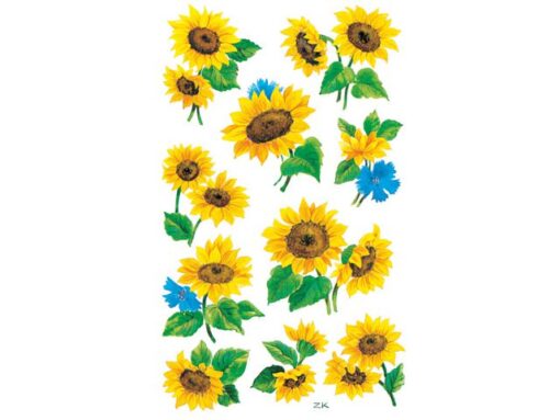 Avery papieretiket Z-design Creative pakje a 3 vel zonnebloemen