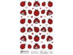 Avery Papieretiket Z-design Creative pakje a 1 vel                lieveheersbeestjes