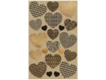 Avery Papieretiket Z-design Creative pakje a 2 vel kraft hartjes