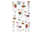 Avery Glitter etiket Z-design Kids alpaca's