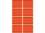 Avery diepvriesetiket Z-design Home 36x28mm 40 etiketten rood