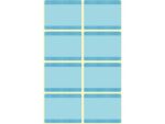 Avery diepvriesetiket Z-design Home 36x28mm 40 etiketten blauw