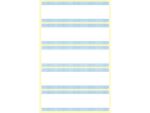 Avery diepvriesetiket Z-design Home 76x22mm 25 etiketten wit/blauw