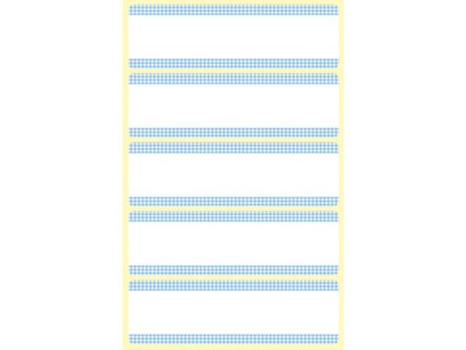 Avery diepvriesetiket Z-design Home 76x22mm 25 etiketten wit/blauw