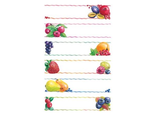 Avery huishoudetiket Z-design Home pakje a 3 vel fruit