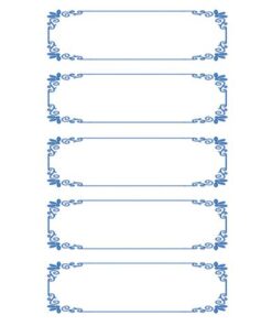 handig om voorraad te labelen. Formaat vel 76x120mm