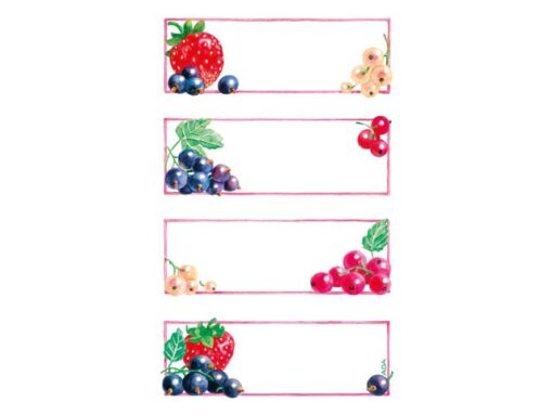 Avery huishoudetiket Z-design Home pakje a 3 vel fruit