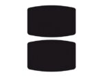 Etiket voor bordkrijt Avery 10 stuks 95x63mm