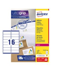 Bespaar tijd met het versturen van uw mailings. Ze lopen niet vast in de printer dankzij JamFree. Gemakkelijk loshalen en verwerken door de unieke QuickPeel functie. Gemaakt van FSC gecertificeerd papier afkomstig uit duurzaam onderhouden bos. Alle witte adresetiketten zijn zuurvrij.