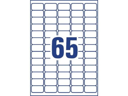 Diepvriesetiket Avery 38,1x21,2mm