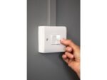 Bedrukbaar antimic. etiket Zweckform 210x148mm, wit 20      etiketten, 10 vel, afneemb