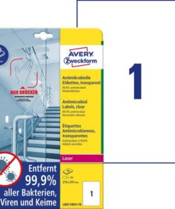 9% van alle bacteriën en microben en zijn effectief tegen ziektekiemen. Deze beschermfolies zijn perfect om te gebruiken op oppervlakten die regenmatig aangeraakt worden. Denk hierbij aan lichtschakelaars