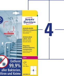 9% van alle bacteriën en microben en zijn effectief tegen ziektekiemen. Deze beschermfolies zijn perfect om te gebruiken op oppervlakten die regenmatig aangeraakt worden. Denk hierbij aan lichtschakelaars