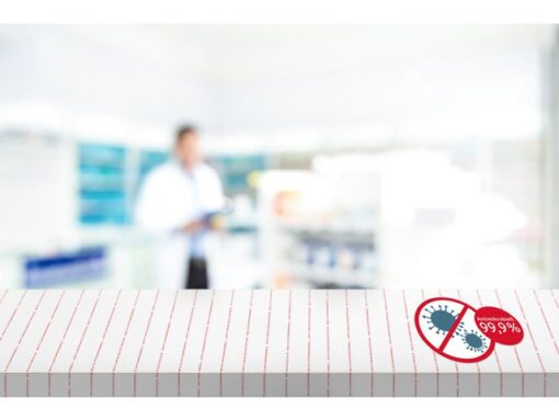 Bedrukbaar antimic. Folie Zweckform 320x450mm, transp. 5    vel, afneembaar