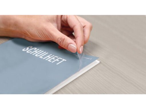 Bedrukbaar antimic. Folie Zweckform 320x450mm, transp. 5    vel, afneembaar